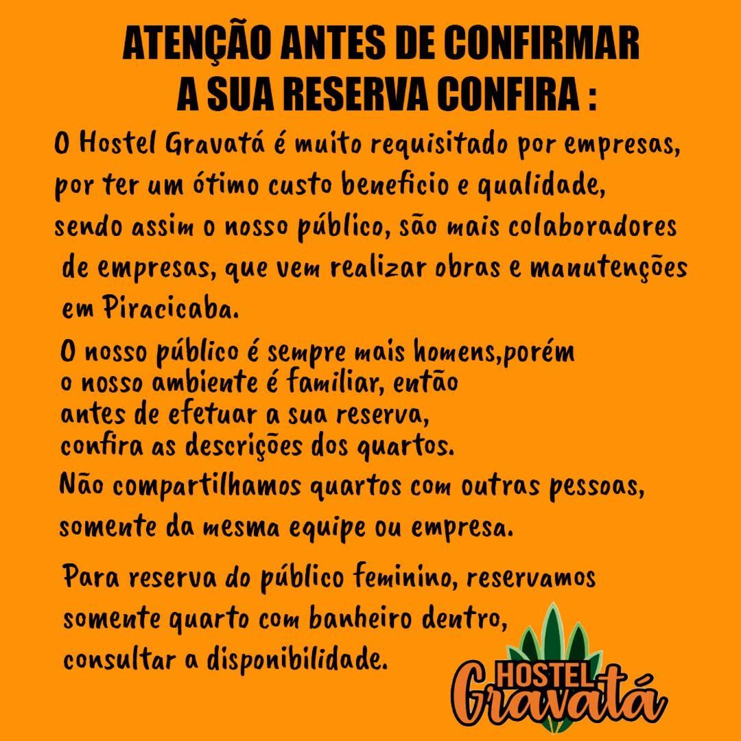Hostel Gravata Piracicaba Ngoại thất bức ảnh